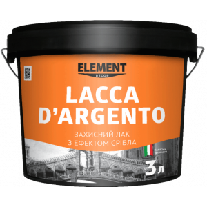 Лак LACCA D'ARGENTO ELEMENT DECOR