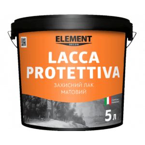 Защитный матовый лак LACCA PROTETTIVA ELEMENT DECOR