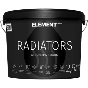 Акриловая эмаль для радиаторов RADIATORS