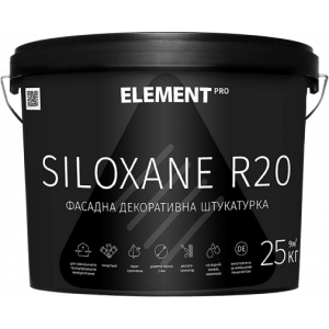Фасадная декоративная штукатурка SILOXANE R20 прозрачная