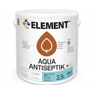 Антисептик для дерева ELEMENT AQUA ANTISEPTIK, махагон