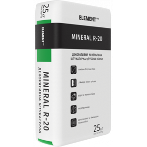 Фасадная декоративная минеральная штукатурка Дубовая кора MINERAL R20