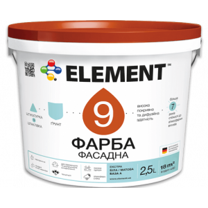 Фасадная краска ELEMENT 9