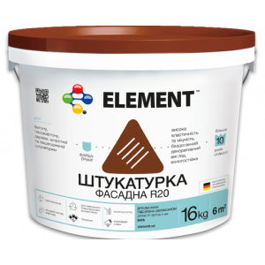 Фасадная штукатурка ELEMENT R20 Дубовая кора