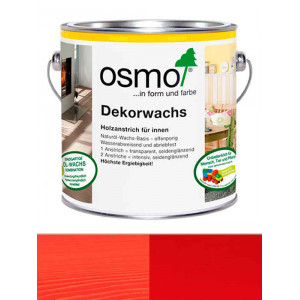 Osmo Dekorwachs Intensive tone 3104 красный