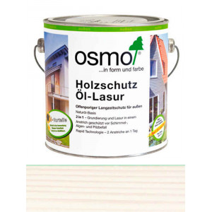 Osmo Holzschutz Öl-Lasur, белое 900 Osmo Holzschutz Öl-Lasur, белое 900
