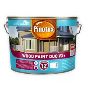 Pinotex Wood Paint Duo VX+ масляная краска на водной основе для деревянных фасадов Pinotex Wood Paint Duo VX+ масляная краска на водной основе для деревянных фасадов
