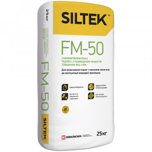 SILTEK FM-50 Пол самовыравнивающийся с повышенной прочностью толщиной от 2 мм